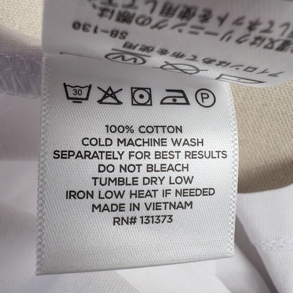 Saturdays NYC Moonflower Short Sleeve Tee Shirt Men’s Extra Small‎ White - Picture 11 of 15